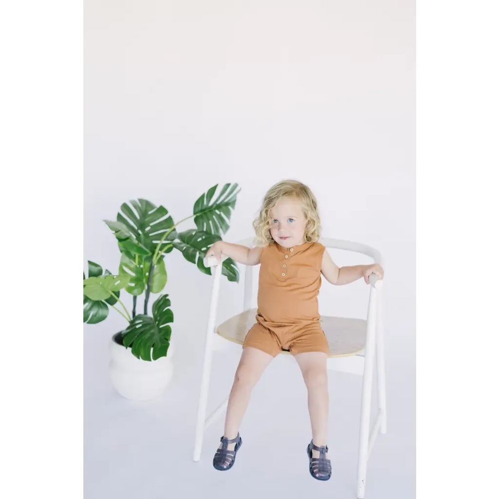 Polished Prints Henley Romper